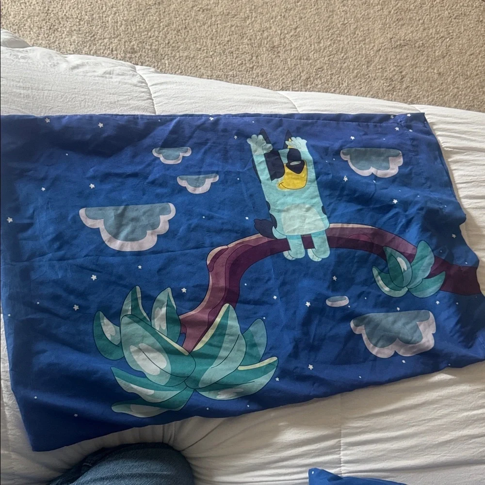 Bluey Kids Bedding Set - Blue full/twin